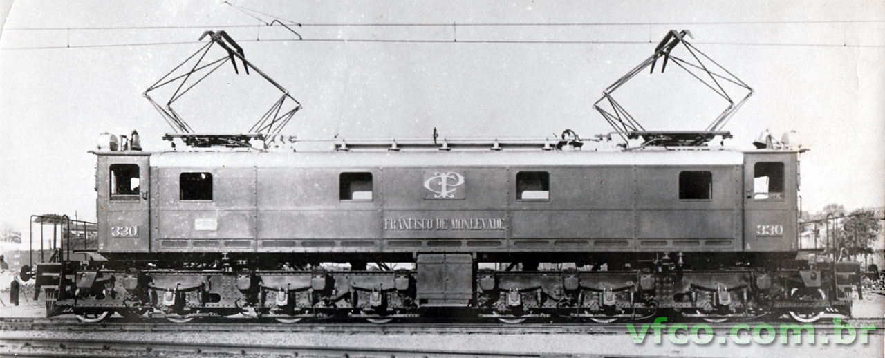 Locomotiva elétrica 1-C+C-1 Metropolitan-Vickers nº 330 da CPEF - “Francisco de Monlevade”