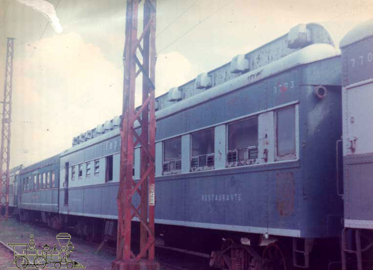 Vagão 853 do antigo Trem de Aço