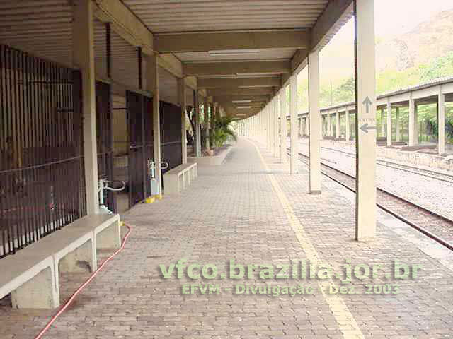 Colatina - Estação do Trem Vitória - Belo Horizonte, da Estrada de Ferro Vitória a Minas