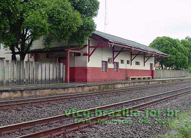 Fundão - Estação do Trem Vitória - Belo Horizonte, da Estrada de Ferro Vitória a Minas