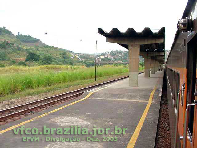 Mário Carvalho - Estação do Trem Vitória - Belo Horizonte, da Estrada de Ferro Vitória a Minas