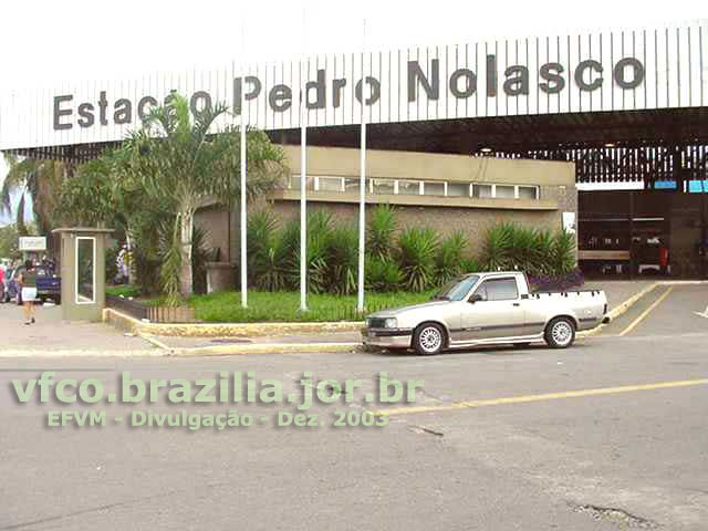 Pedro Nolasco - Estação do Trem Vitória - Belo Horizonte, da Estrada de Ferro Vitória a Minas