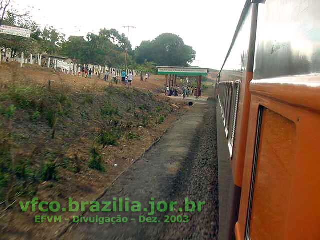 Periquito - Estação do Trem Vitória - Belo Horizonte, da Estrada de Ferro Vitória a Minas