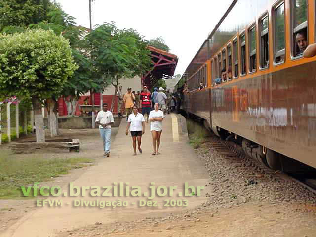 Tumiritinga - Estação do Trem Vitória - Belo Horizonte, da Estrada de Ferro Vitória a Minas