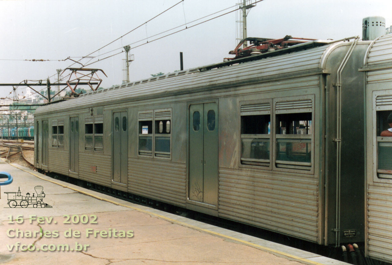 Trem E 506 - ER 506 - ER 1506 - E 1522 - ER 1530 - ER 530 - E 1501 na estação D. Pedro II