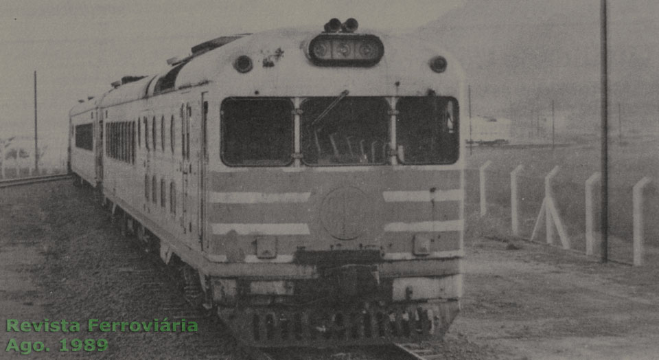 Trem Húngaro fazendo o transporte para a Cosipa