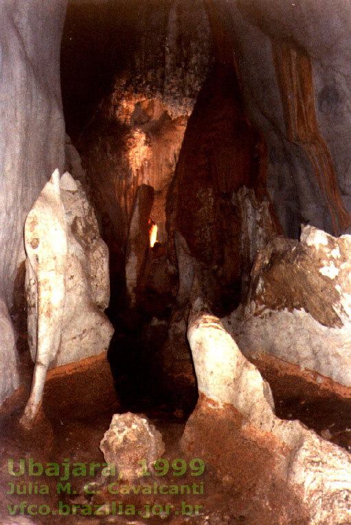 Interior da gruta de Ubajara