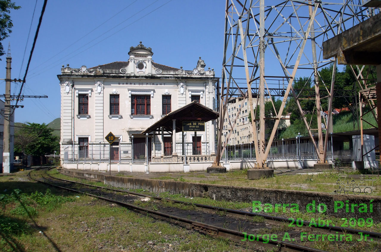 Estação ferroviária de Barra do Piraí em 2009