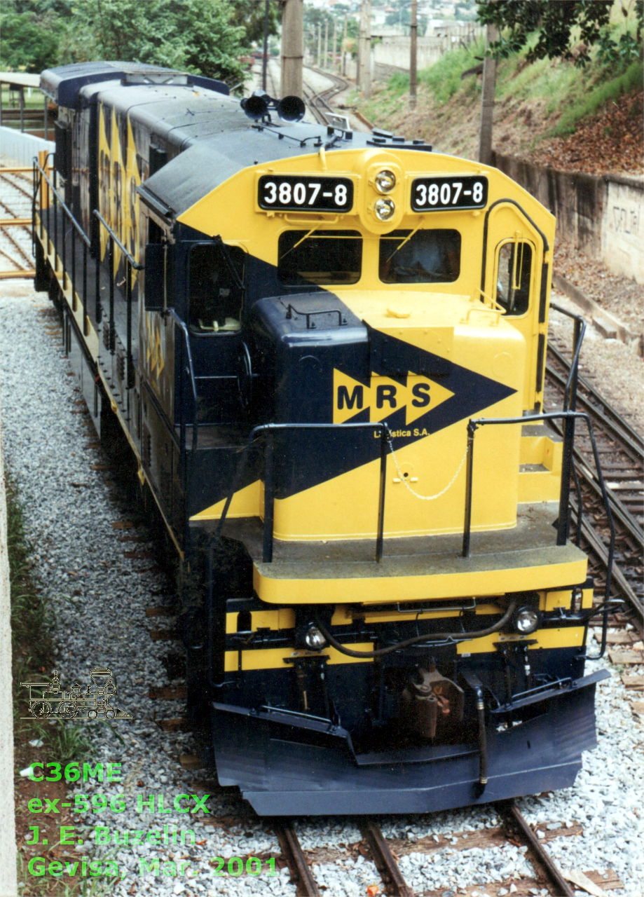 Locomotiva C36ME nº 3807-8