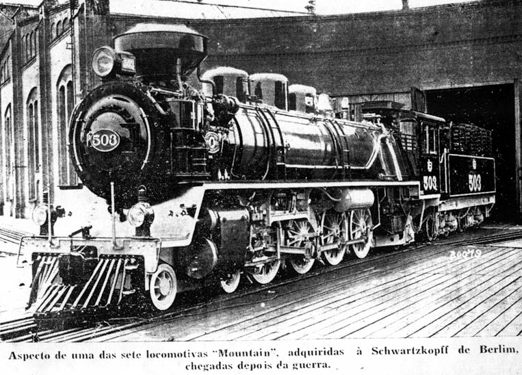 Locomotiva Mountain (4-8-2) n° 503, Schwartzkopff