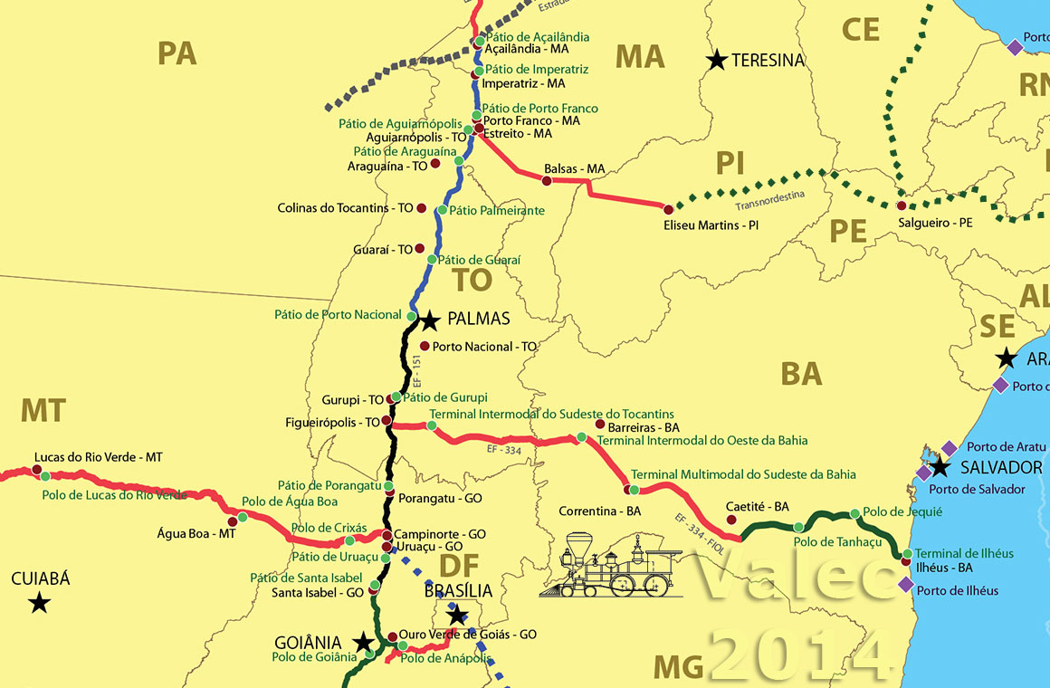 Ferrovia Norte Sul (FNS) - INFRA S.A.