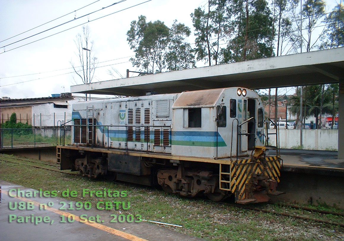 Locomotiva U8B n. 2190 da CBTU Salvador