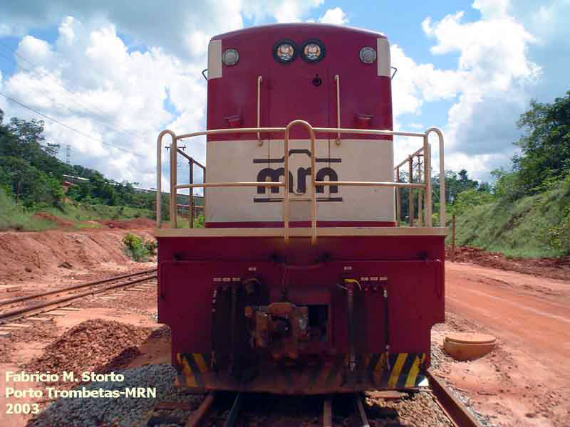 Locomotiva C22-7i nº 108 da Estrada de Ferro Trombetas / Mineração Rio do Norte