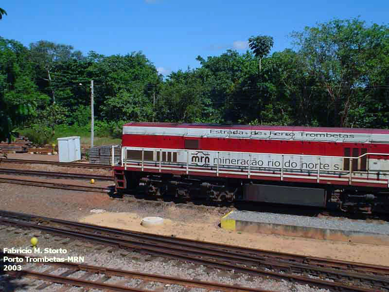 Locomotiva C22-7i nº 109 da EF Trombetas / Mineração Rio do Norte