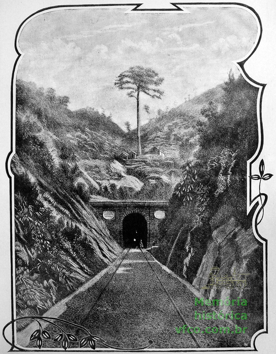 O Túnel Grande nos primórdios da Estrada de Ferro de D. Pedro II