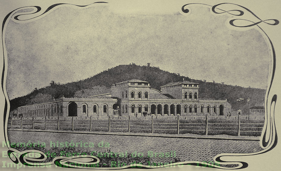 Pr&eacute;dio da primeira esta&ccedil;&atilde;o da Estrada de Ferro de D. Pedro II, a "Esta&ccedil;&atilde;o do Campo"