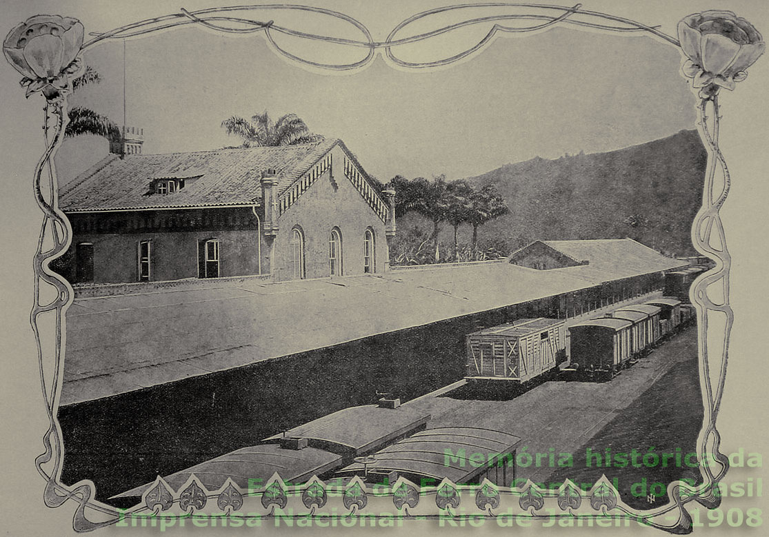 Esta&ccedil;&atilde;o ferrovi&aacute;ria "antiga" de Entre-Rios