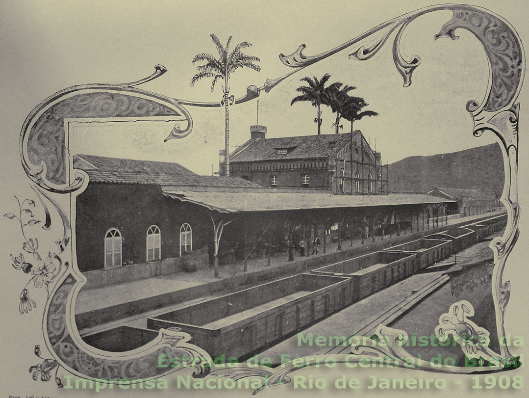 Esta&ccedil;&atilde;o ferrovi&aacute;ria "nova" de Entre-Rios 