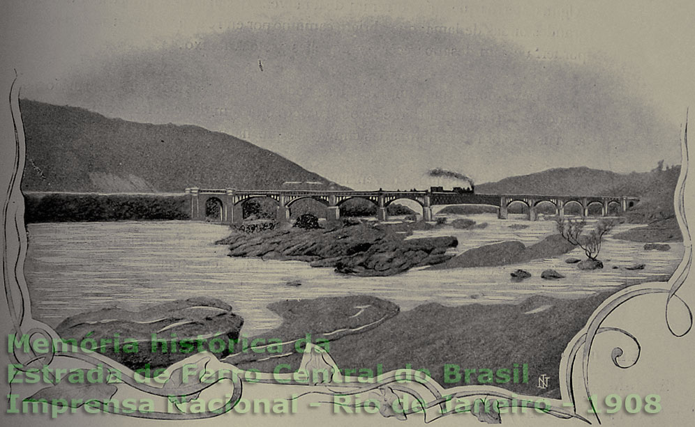 Ponte ferrovi&aacute;ria de Para&iacute;so
