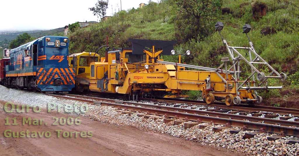Reconstrução do trecho ferroviário para o Trem da Vale