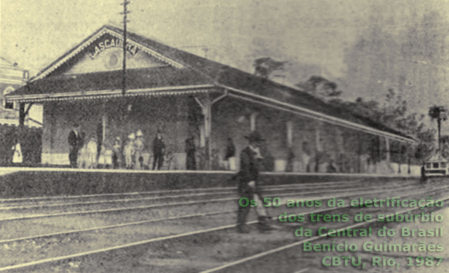 Estação de Cascadura, uma das mais antigas da Estrada de Ferro D. Pedro II, inaugurada em 29 de Março de 1858