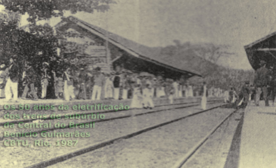 Antiga estação S. Francisco Xavier inaugurada em 1861, quando a Estrada de Ferro