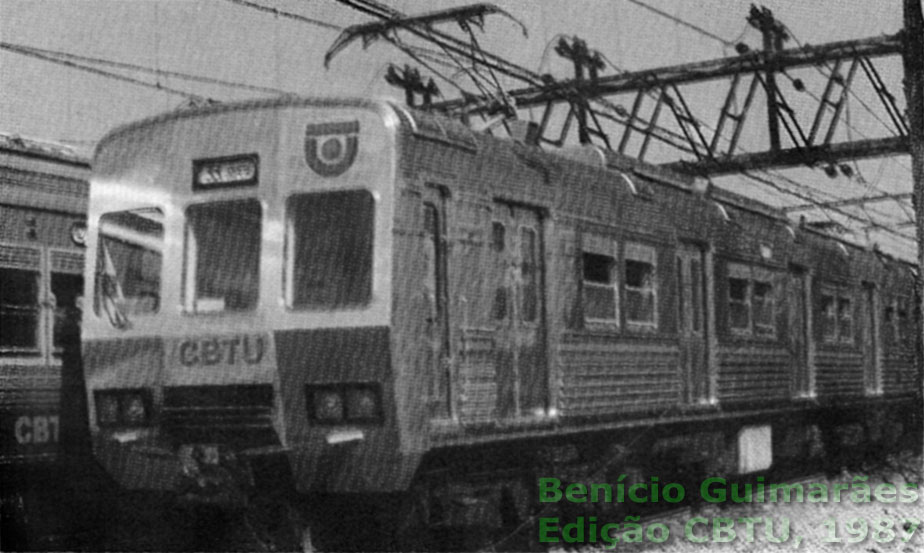 Trem-unidade série 700 (Mafersa) da CBTU - Cia. Brasileira de Trens Urbanos, subúrbios do Rio de Janeiro
