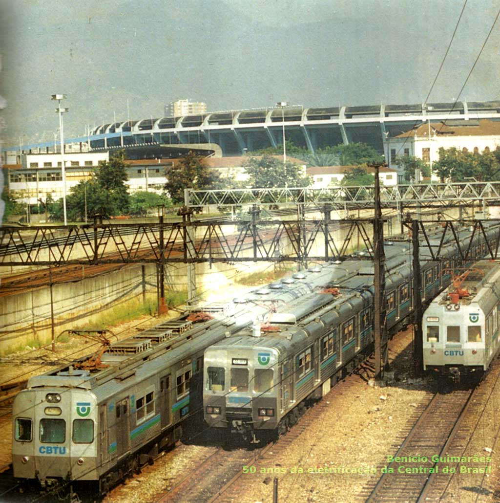 Estrada de Ferro Central do Brasil | Os 50 anos da eletrificação dos trens de subúrbios do Rio de Janeiro - 1937-1987 | penúltima capa 