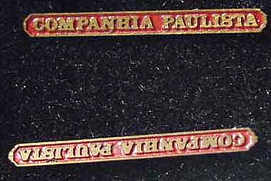 Emblema da Cia. Paulista de Estradas de Ferro