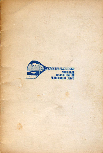 Capa dos Estatutos da SBF - Sociedade Brasileira de Ferreomodelismo