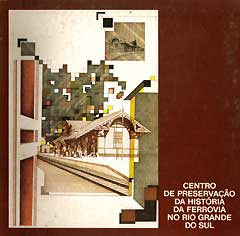 Capa do catálogo do Centro de Preservação da História da Ferrovia no Rio Grande do Sul