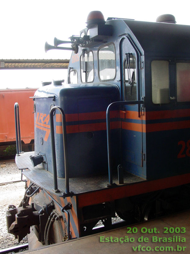 Nariz da locomotiva U22C nº 2805