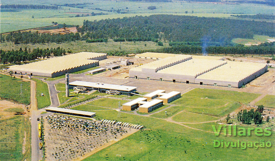 Fábrica de locomotivas implantada pela Villares em Araraquara (SP)
