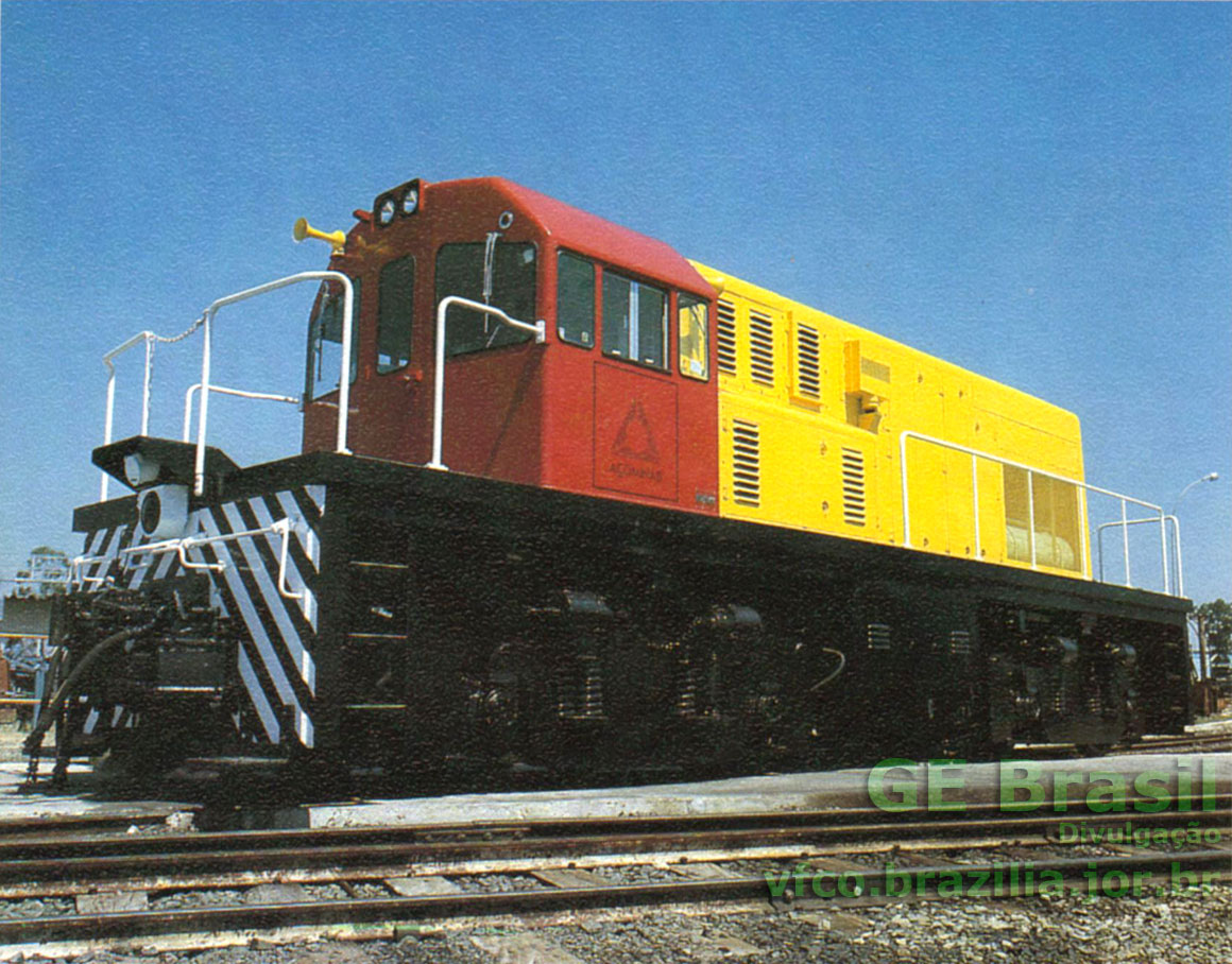 Locomotiva UM10B construída pela GE-Brasil para a CSN - Companhia Siderúrgica Nacional