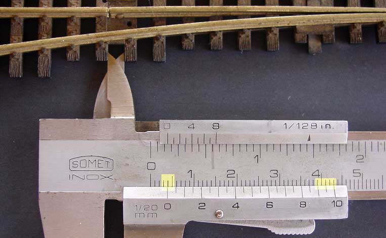 Utilização do paquímetro para medida da distância entre duas superfícies