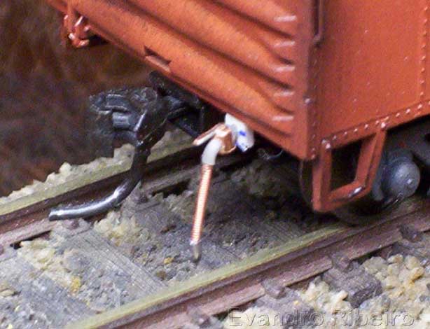 Mangueira de ar da miniatura de vagão ferroviário