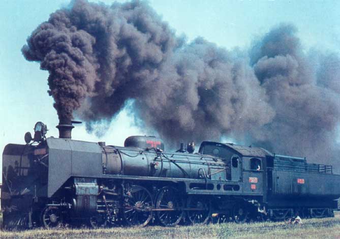 As locomotivas a vapor Pacific de Java atingiam 120 quilômetros por hora na bitola de 1,067 m, na década de 1920